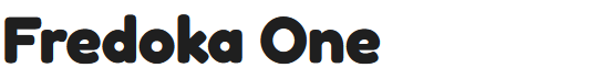 Googel Font Fredoka One
