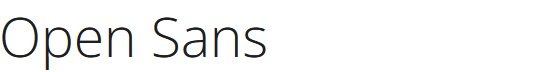 Google font Open Sans 300
