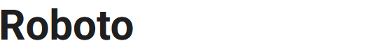 Google font Roboto 700